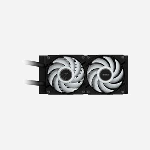 GIGABYTE AORUS WATERFORCE II 240 Refroidisseur liquide AIO, 2x120mm ARGB, 800-2300 RPM, 64.25 CFM, LGA 1851/AM5, TDP 300W - Miniature 5