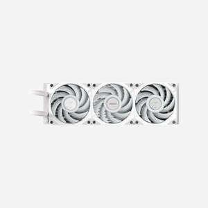 GIGABYTE AORUS WATERFORCE II 360 ICE : Refroidisseur liquide AIO, 3x 120mm ARGB, 800-2300 RPM, 64.95 CFM, 12.8-36.9 dB, LGA 1851/AM5, TDP 300W - Miniature 5