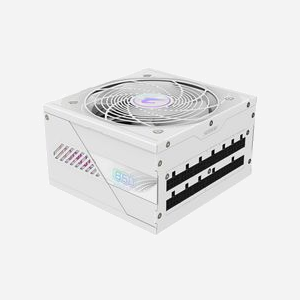 GIGABYTE AORUS ELITE P850W ICE - Alimentation 850W ATX 3.1 80 PLUS Platinum Full Modulaire, Ventilateur 120mm, Protections OVP/OPP/SCP/UVP, PFC Actif - Miniature 4