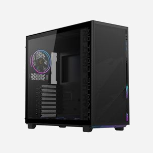 GIGABYTE C400 - Boîtier PC Midi Tower Noir - ATX/microATX/Mini-ITX, Verre Trempé, 2x3.5", 2x2.5", USB 3.2 Gen 1/2, Ventilateur 120mm, Refroidissement Radiateur 360mm