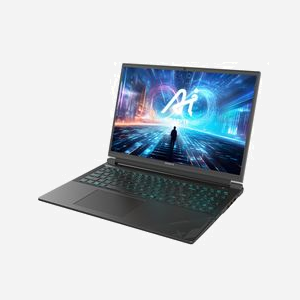 GIGABYTE G6X-9KG Laptop 16" FHD+ i7-13650HX 16GB DDR5 1To SSD RTX 4060 Wi-Fi 6E FreeDOS Gris Métal - Écran 165Hz, Clavier RGB 1-Zone - Miniature 4