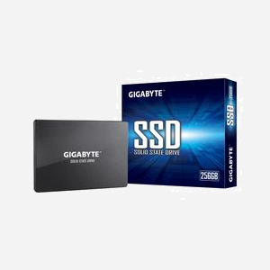 GIGABYTE SSD 256Go 2.5" SATA III V-NAND - GP-GSTFS31256GTND : Lecture 520 Mo/s, Ecriture 500 Mo/s, 80K/85K IOPS, TBW 100, pour PC/Laptop - Miniature 1