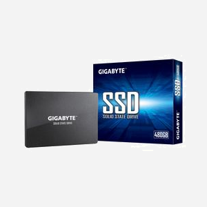 GIGABYTE SSD 480 Go 2.5" SATA III 6Gbit/s Lecture 550 Mo/s Écriture 480 Mo/s 75K/70K IOPS S.M.A.R.T. TRIM TBW 200 Windows/macOS/Linux - Miniature 2