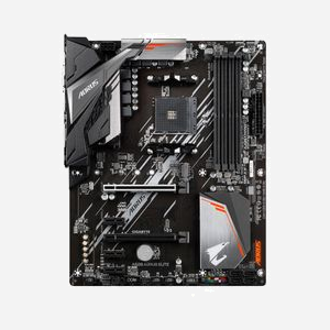 GIGABYTE A520 AORUS ELITE : Carte mère AMD AM4 Ryzen 5000, DDR4 jusqu'à 4733MHz (OC), PCIe 3.0 x4 M.2, LAN GbE, USB 3.2 Gen2 - Miniature 3