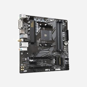 GIGABYTE B550M DS3H AC : Carte mère AMD AM4 Ryzen 5000, DDR4 jusqu'à 4733MHz, Wi-Fi 5, M.2 PCIe 4.0/3.0, USB 3.2 Gen 1, LAN 1GbE - Miniature 2