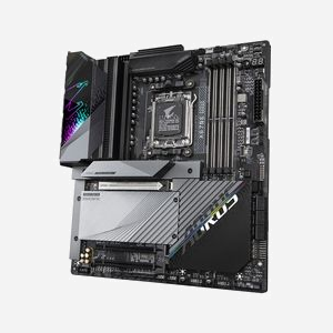 GIGABYTE X670E AORUS MASTER : Carte mère ATX AMD X670 Socket AM5 DDR5-SDRAM 192Go, M.2/SATA II, Wi-Fi 6E, 2.5GbE, PCIe 4.0, Compatible Windows 10/11 - Miniature 4