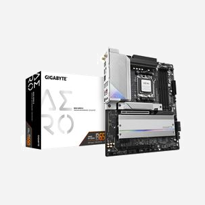 GIGABYTE B650 AERO G Carte mère AMD AM5 Ryzen 9000/8000/7000 DDR5 jusqu'à 8000MHz (OC) 3x M.2 PCIe (1x 5.0, 2x 4.0) LAN 2.5GbE WIFI 6E