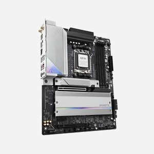 GIGABYTE B650 AERO G Carte mère AMD AM5 Ryzen 9000/8000/7000 DDR5 jusqu'à 8000MHz (OC) 3x M.2 PCIe (1x 5.0, 2x 4.0) LAN 2.5GbE WIFI 6E - Miniature 4