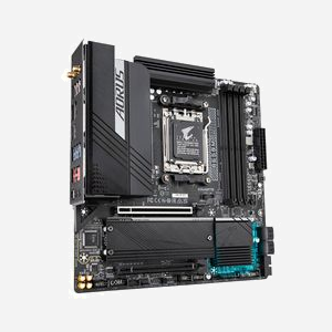 GIGABYTE B650M AORUS ELITE AX : AMD AM5, DDR5 jusqu'à 8000MHz (OC), PCIe 5.0 M.2, LAN 2.5GbE, WiFi 6E, USB 3.2 Gen 2 - Miniature 3