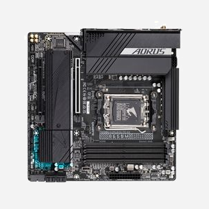 GIGABYTE B650M AORUS ELITE AX : AMD AM5, DDR5 jusqu'à 8000MHz (OC), PCIe 5.0 M.2, LAN 2.5GbE, WiFi 6E, USB 3.2 Gen 2 - Miniature 4