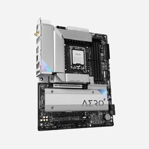 GIGABYTE Z790 AERO G : Carte mère ATX Intel Z790, Socket LGA 1700, DDR5 jusqu'à 192GB 7600MHz, 5x M.2, WiFi 6E, 2.5GbE LAN, USB 3.2 Gen2/Gen2x2 - Miniature 4