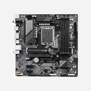 GIGABYTE B760M DS3H AX : Carte mère micro ATX Intel B760, DDR5 jusqu'à 7600MHz (OC), 2x M.2 PCIe 4.0, Wi-Fi 6E, LAN 2.5GbE, USB 3.2 Gen 2 - Miniature 3