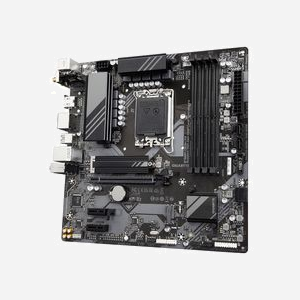GIGABYTE B760M DS3H AX : Carte mère micro ATX Intel B760, DDR5 jusqu'à 7600MHz (OC), 2x M.2 PCIe 4.0, Wi-Fi 6E, LAN 2.5GbE, USB 3.2 Gen 2 - Miniature 4