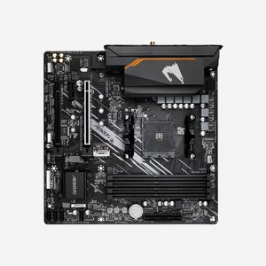 GIGABYTE B550M AORUS ELITE AX : Carte mère AMD AM4 Ryzen 5000, DDR4 4733MHz, 2x M.2 PCIe 4.0/3.0, Wi-Fi 6E, LAN 1GbE, USB 3.2 Gen 1 - Miniature 4