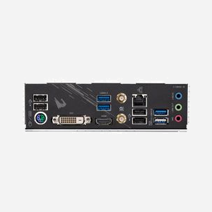 GIGABYTE B550M AORUS ELITE AX : Carte mère AMD AM4 Ryzen 5000, DDR4 4733MHz, 2x M.2 PCIe 4.0/3.0, Wi-Fi 6E, LAN 1GbE, USB 3.2 Gen 1 - Miniature 5