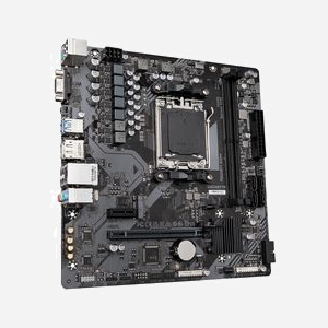 GIGABYTE A620M S2H : Carte mère micro ATX AMD A620, Socket AM5, DDR5, M.2, SATA III, Ryzen 7000 Series, LAN Gigabit Ethernet, PCIe 4.0 - Miniature 3