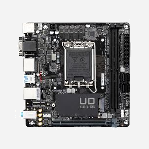 GIGABYTE H610I - Carte mère mini ITX Intel H610 Express Socket LGA 1700 DDR5-SDRAM 64GB max, M.2, SATA III, Realtek ALC897, Gigabit Ethernet. - Miniature 2