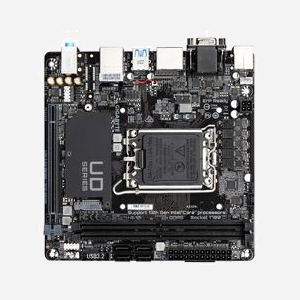 GIGABYTE H610I - Carte mère mini ITX Intel H610 Express Socket LGA 1700 DDR5-SDRAM 64GB max, M.2, SATA III, Realtek ALC897, Gigabit Ethernet. - Miniature 4