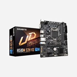GIGABYTE H510M S2H V3 - Carte mère micro ATX - Socket LGA 1200 Intel H470 Express - DDR4 - M.2 - USB 3.2 Gen 1 - HDMI/DisplayPort - LAN Gigabit