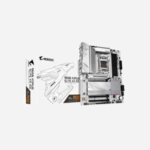 GIGABYTE B650 AORUS ELITE AX ICE : Carte mère AMD AM5 Ryzen 7000/8000/9000, DDR5 8000 MHz (OC), PCIe 5.0 M.2, Wi-Fi 6E, LAN 2.5GbE, USB 3.2 Gen 2x2