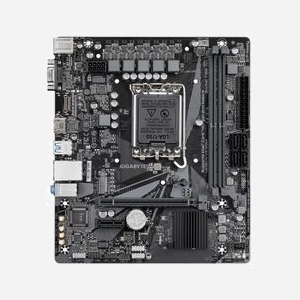 GIGABYTE H610M H V3 DDR4 : Carte mère micro ATX Intel H610 Express LGA 1700, DDR4-3200, M.2, SATA III, Gigabit Ethernet, Realtek ALC897 - Miniature 2