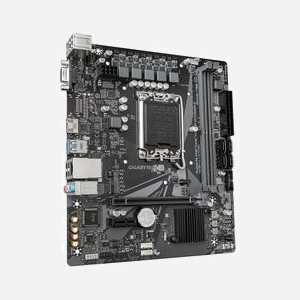 GIGABYTE H610M H V3 DDR4 : Carte mère micro ATX Intel H610 Express LGA 1700, DDR4-3200, M.2, SATA III, Gigabit Ethernet, Realtek ALC897 - Miniature 3