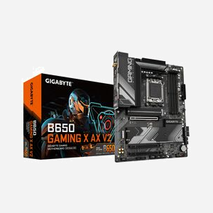 GIGABYTE B650 GAMING X AX V2 : Carte mère AMD AM5 Ryzen 9000, DDR5 8000 MHz (OC), PCIe 5.0 M.2, LAN 2.5GbE, WiFi 6E, USB 3.2 Gen 2