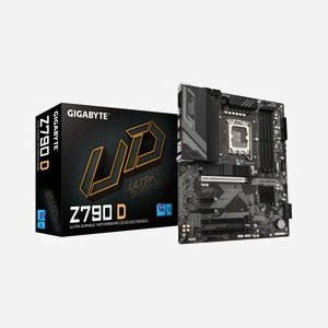 GIGABYTE Z790 D - Carte mère ATX - Chipset Intel Z790 Express - Socket LGA 1700 - DDR5 jusqu'à 192Go 7600MHz (OC) - 3x M.2 - USB 3.2 Gen 2 - Realtek ALC897 - Miniature 1