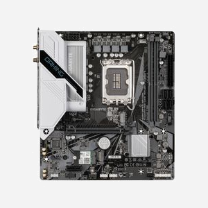 GIGABYTE H610M GAMING WF DDR4 - Carte mère micro ATX Intel H610 Express LGA 1700, DDR4 64GB max, M.2, WiFi 6, Bluetooth 5.1 - Miniature 2