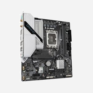 GIGABYTE H610M GAMING WF DDR4 - Carte mère micro ATX Intel H610 Express LGA 1700, DDR4 64GB max, M.2, WiFi 6, Bluetooth 5.1 - Miniature 3