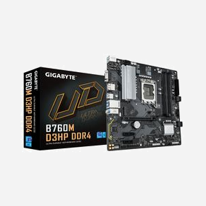 GIGABYTE B760M D3HP DDR4 : Carte mère Intel LGA 1700, DDR4 jusqu'à 5333MHz (OC), Double Canal, 2x M.2 PCIe 4.0, GbE LAN, USB 3.2 Gen1 - Miniature 1