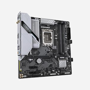 GIGABYTE B760M GAMING PLUS WIFI DDR4 : Carte mère Intel LGA 1700, DDR4 jusqu'à 5333MHz (OC), 2x M.2 PCIe 4.0, Wi-Fi 6, LAN 1GbE, USB 3.2 Gen 1 - Miniature 3