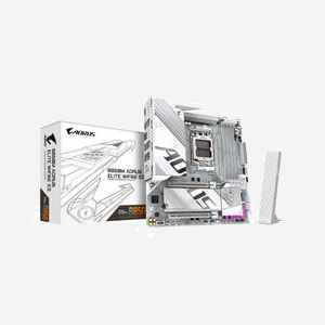 GIGABYTE B850M AORUS ELITE WIFI6E ICE : AMD Ryzen 9000, DDR5 8200MHz(OC), PCIe 5.0 M.2, LAN 2.5GbE, WIFI 7, USB 3.2 Gen 2
