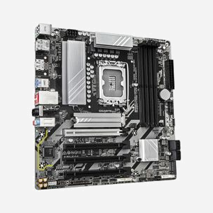 GIGABYTE B860M DS3H WIFI6E : Carte mère Intel Core Ultra LGA 1851, DDR5 jusqu'à 9066MHz, Double M.2 PCIe 5.0/4.0, LAN 2.5GbE, Wi-Fi 6E - Miniature 3