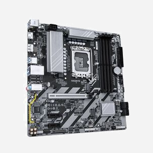 GIGABYTE B860M D3HP : Carte mère Intel Core Ultra, DDR5 jusqu'à 9066MHz, Dual M.2 PCIe 4.0, LAN GbE, USB 3.2 Gen 1, Format micro ATX, Chipset Intel B860. - Miniature 3