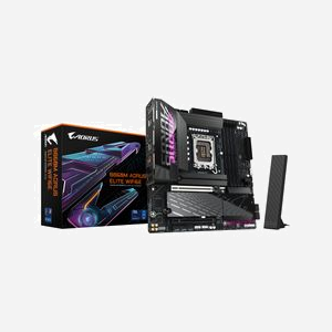 GIGABYTE B860M AORUS ELITE WIFI6E : Intel Core Ultra, DDR5 9200MHz, PCIe 5.0 M.2, LAN 2.5GbE, Wi-Fi 6E, Realtek ALC897, Micro ATX