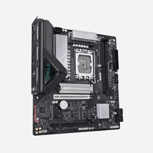GIGABYTE B860M EAGLE : Carte mère Intel Core Ultra LGA 1851, DDR5 jusqu'à 9066MHz, 2x M.2 PCIe 5.0/4.0, LAN 2.5GbE, USB 3.2 Gen 1, Micro ATX - Miniature 3