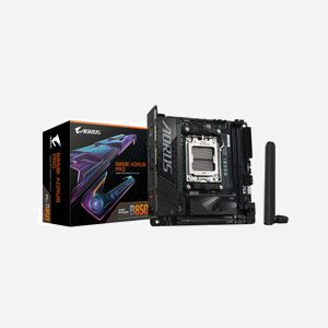 GIGABYTE B850I AORUS PRO - Carte mère mini ITX AMD AM5 Ryzen 7/8/9000 DDR5 8400MHz(OC) PCIe 5.0 M.2, WiFi 7, USB 3.2 Gen2
