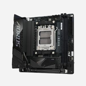 GIGABYTE B850I AORUS PRO - Carte mère mini ITX AMD AM5 Ryzen 7/8/9000 DDR5 8400MHz(OC) PCIe 5.0 M.2, WiFi 7, USB 3.2 Gen2 - Miniature 3