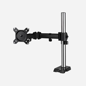 ARCTIC Support écran bureau Z1 (Gen 3) Noir pour écran jusqu'à 38" (96.5cm), VESA 75/100, charge max. 15kg, USB 2.0, inclinaison +/-15°, pivot 180°