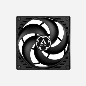 ARCTIC P14 PWM PST Ventilateur 140mm pour Boitier PC, 200-1700 tr/min, 0.3 Sone, 123.76 m³/h, 2.4 mmH2O, FDB, Connecteur 4-Pin + 4-Pin, Noir - Miniature 2