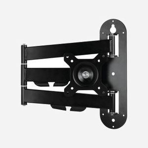 Support Mural ARCTIC W1C pour écran jusqu'à 49" (124.5 cm), VESA 75x75 à 100x100, Inclinaison -15°/+15°, Pivotement 180°, Rotation 360°, Charge 18kg, Noir - Miniature 3
