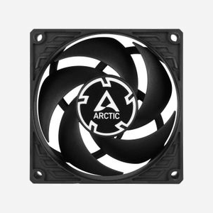 ARCTIC P8 PWM PST CO Ventilateur 80mm Noir - 80x80x25mm, 200-3000 RPM, 40.3 m³/h, 0.3 Sone, Palier FDB, Connecteur 4-Pin PWM, 12V - Miniature 2