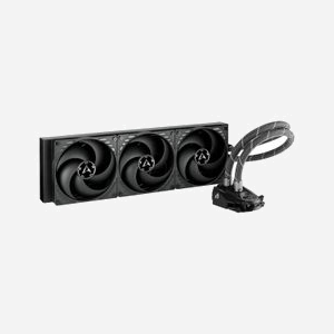 ARCTIC Liquid Freezer II 420 - Refroidisseur liquide AIO CPU, 3x140mm, PWM, 200-1700 RPM, compatible sockets Intel LGA 115x/1200/1700 & AMD AM4/AM5