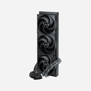 ARCTIC Liquid Freezer II 420 - Refroidisseur liquide AIO CPU, 3x140mm, PWM, 200-1700 RPM, compatible sockets Intel LGA 115x/1200/1700 & AMD AM4/AM5 - Miniature 3