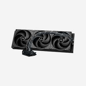ARCTIC Liquid Freezer II 420 - Refroidisseur liquide AIO CPU, 3x140mm, PWM, 200-1700 RPM, compatible sockets Intel LGA 115x/1200/1700 & AMD AM4/AM5 - Miniature 4