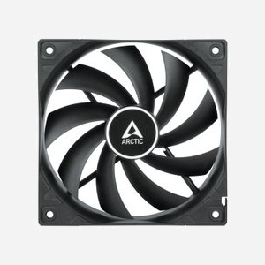 ARCTIC F12 - Ventilateur 120mm pour Boîtier PC - 0-1350 RPM - 90.1 m³/h (53 CFM) - 0.3 Sone - Palier FDB - 12V - Noir - Miniature 2