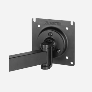 ARCTIC X1 Support Bureau Pince pour Écran 40"-43" (101.6-109.2cm), VESA 75x75/100x100mm, Charge Max 10kg, Inclinaison -15°/+15°, Noir - Miniature 3