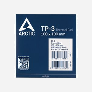 ARCTIC TP-3 Pad Thermique 100x100x0.5mm Bleu - ACTPD00052A - Conductivité thermique optimisée pour dissipateurs, 1 pièce - Miniature 4