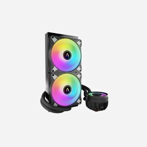 ARCTIC Liquid Freezer III 280 A-RGB - Refroidisseur liquide CPU - 2x140mm - 117.06 m³/h - Socket Intel LGA1700/1851 & AMD AM4/AM5 - Miniature 3